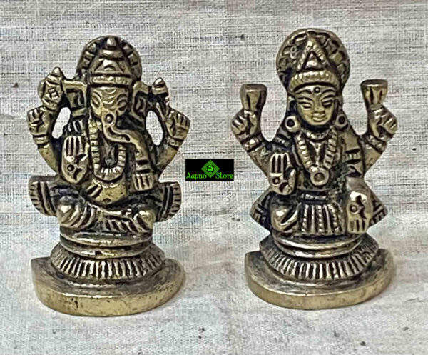 0367CRH- BRASS GANESH LAXMI ( PAIR )