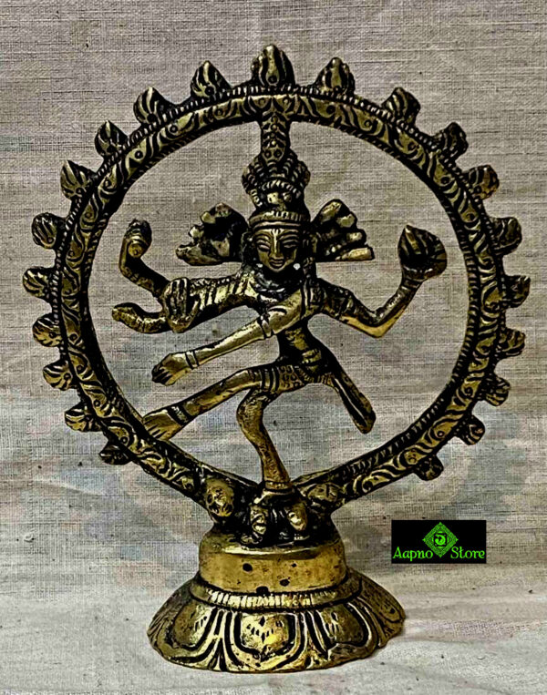 0426CRH- BRASS NATRAJ ( DANCING SHIVA )